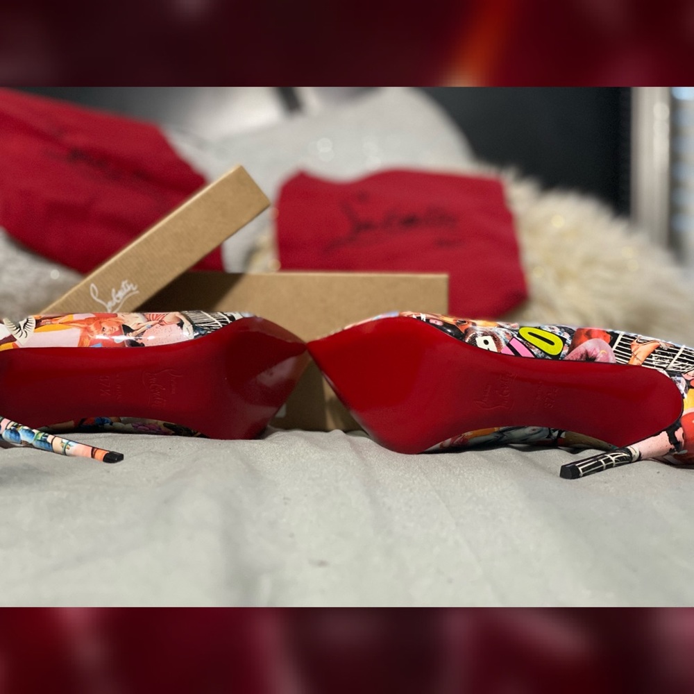 Christian Louboutin Hot Chick Pumps size 37.5 - Picture 3 of 6